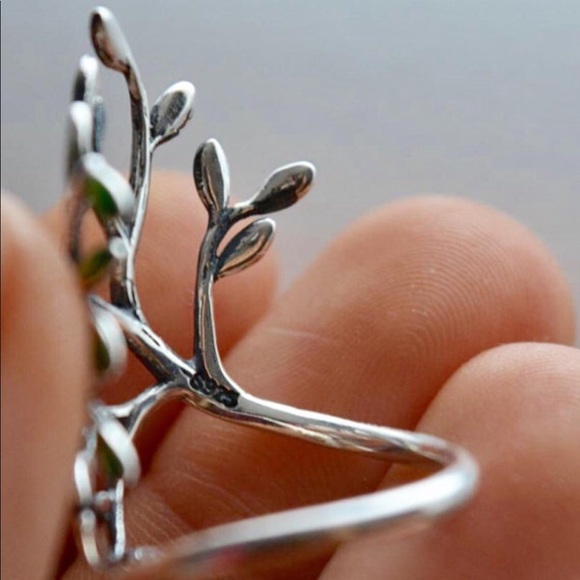 ✨ 925 Sterling Silver Tree Of Life Ring✨ - Picture 3 of 4